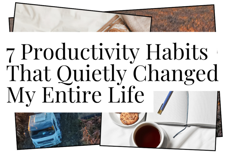 Productivity