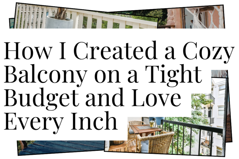 Cozy Balcony
