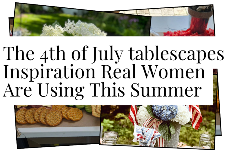 4th of July tablescapes