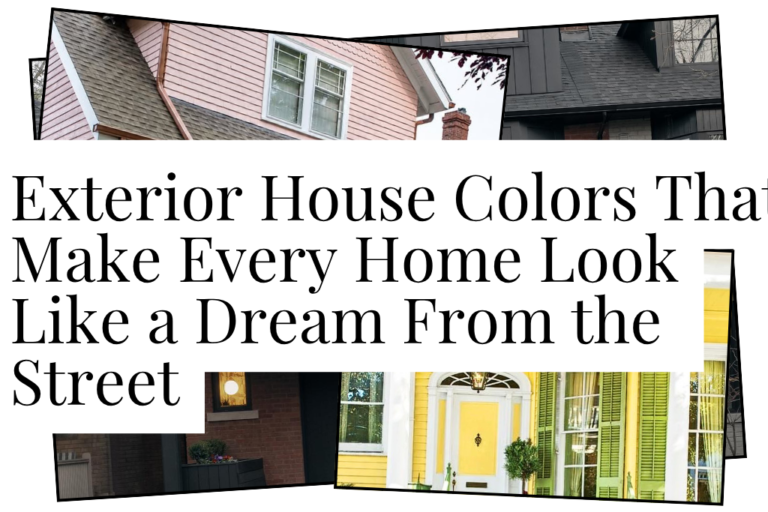 Exterior House Colors
