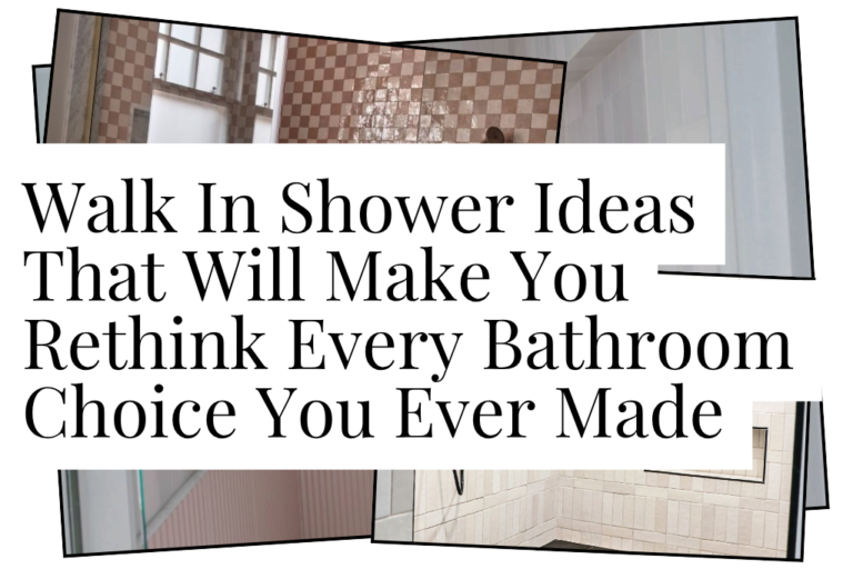 Walk In Shower Ideas