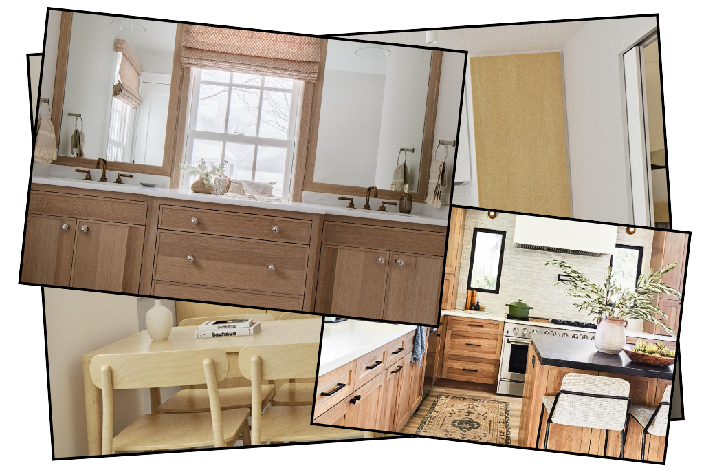 White Oak Kitchen Cabinets