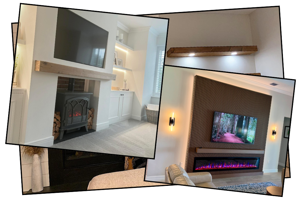 Fireplace TV Wall
