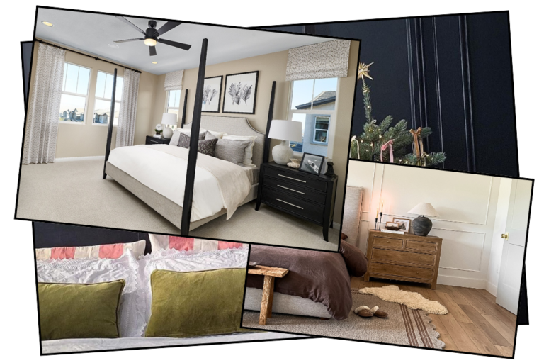 Black and Neutral Bedrooms