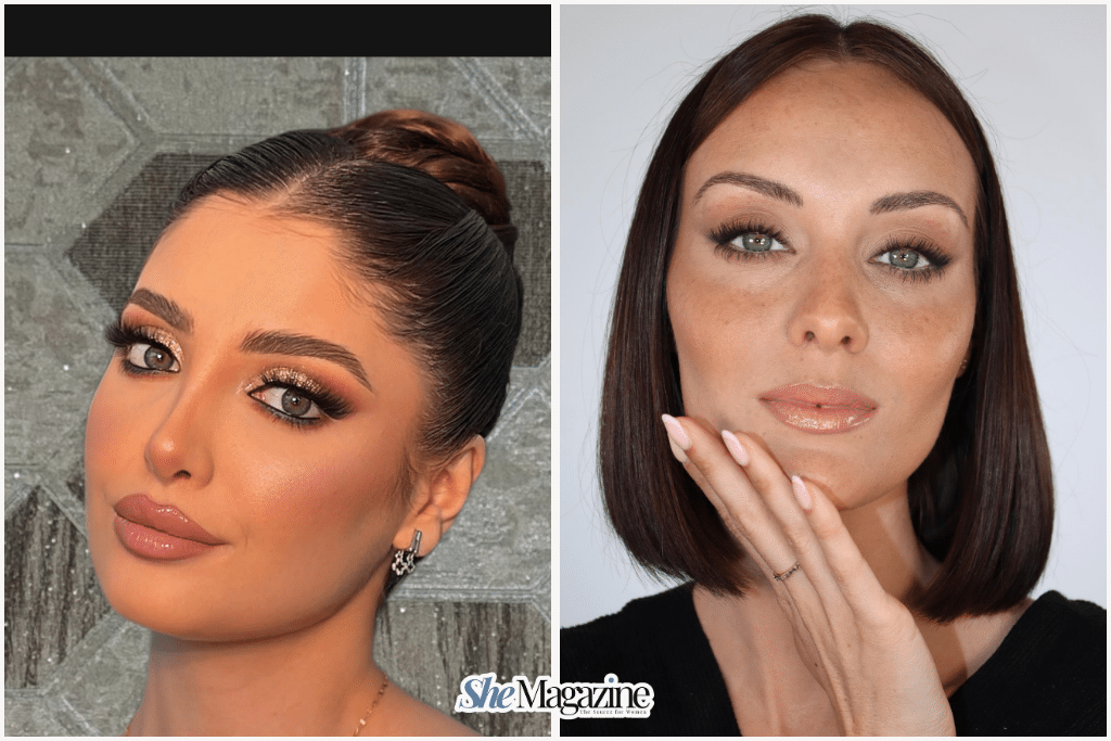 glam makeup